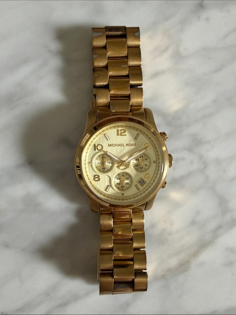 Michael Kors Gold-Tone Bracelet Watch